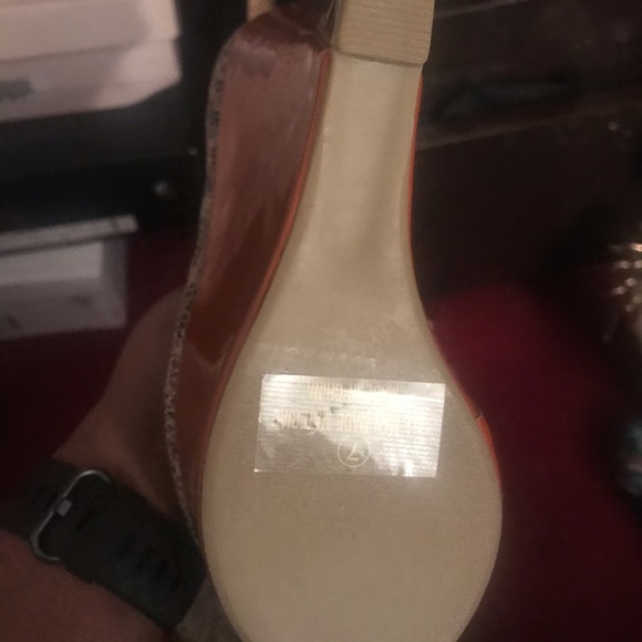 Snakeskin wedges - Picture 1 of 3